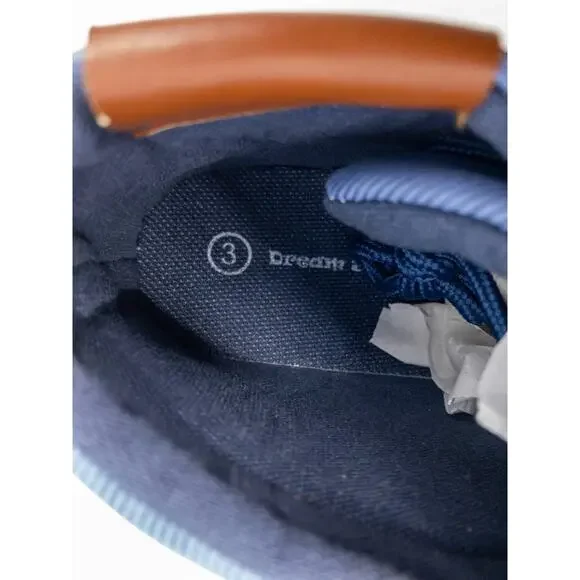 Dream Seek Denim Blue Lace Up Hi-Top Sneakers LB3 - Picture 10 of 13